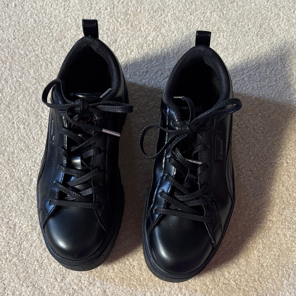 Puma x Dua Lipa Mayze Black Chunky Sole Sneakers (FITS NARROW) - Picture 4 of 13